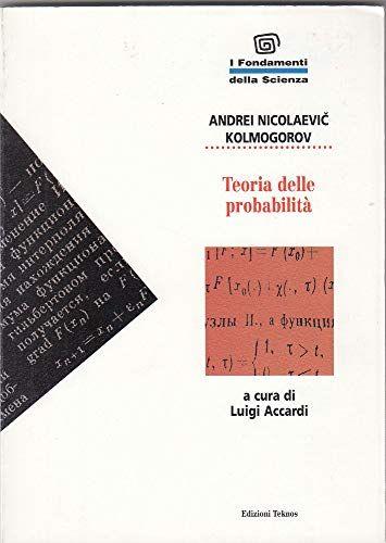 TEORIA DELLE PROBABILITA' - copertina