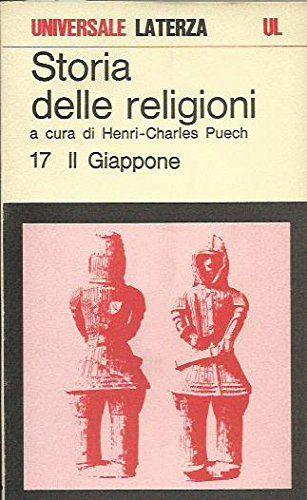 Storia Delle Religioni Il Giappone - copertina