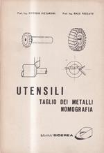 Utensili taglio dei metalli nomografia