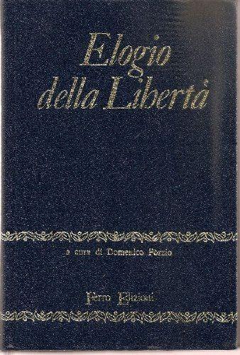 Elogio della libertà - copertina