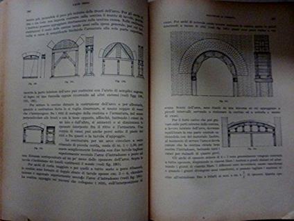 MANUALE DI COSTRUZIONI Volume Primo: MATERIALI DA COSTRUZIONE - NOZIONI DI STATISTICA E RESISTENZA DEI MATERIALI - STRUTTURE DI FABBRICA - OPERE COMPLETIVE Volume Secondo: Parte Prima FABBRICATI CIVILI E RURALI - copertina