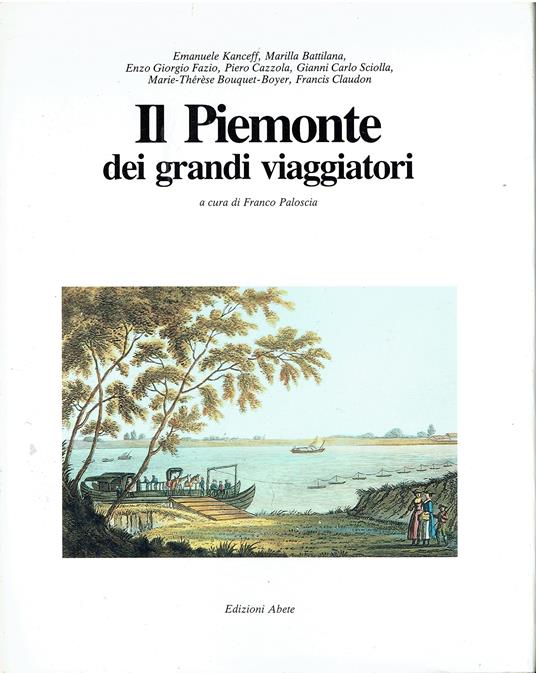 Il Piemonte dei grandi viaggiatori - copertina