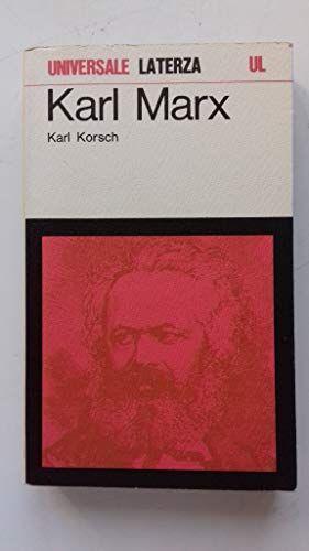 Karl Marx - Karl Korsch - copertina