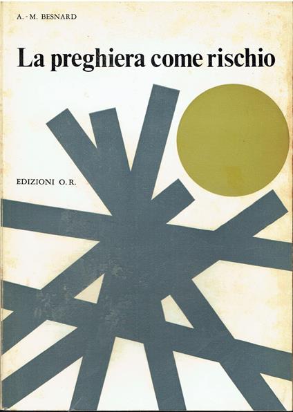 La preghiera come rischio - copertina