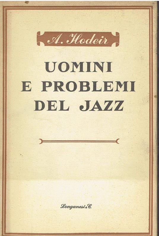 Uomini e problemi del jazz - copertina
