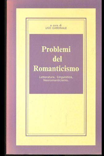 Problemi del romanticismo - copertina