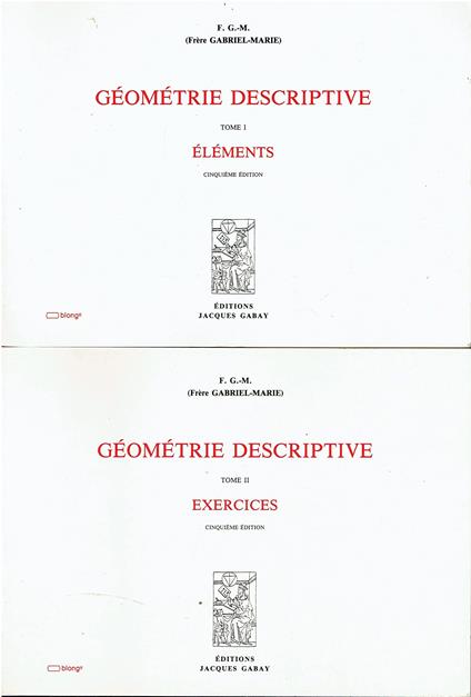 Géométrie descriptive Tome 2: Exercices - copertina