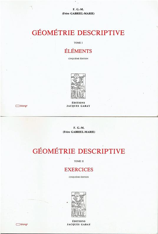 Géométrie descriptive Tome 2: Exercices - copertina