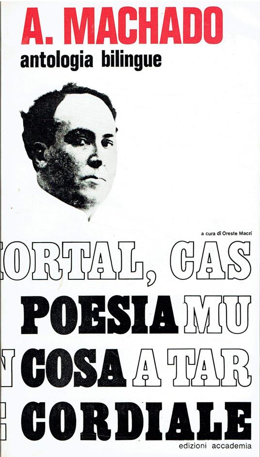 Poesia Antologia bilingue a cura di Oreste Macrì - copertina