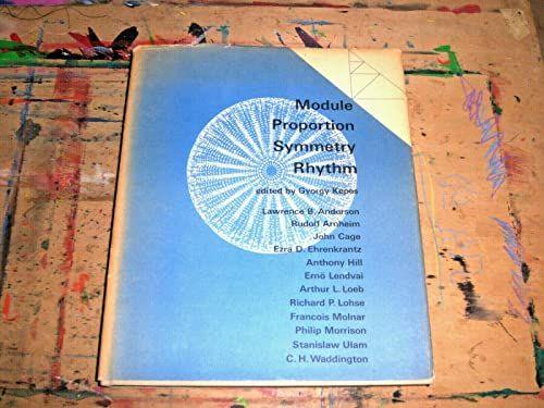 Module, Proportion, Symmetry, Rhythm - György Kepes - copertina