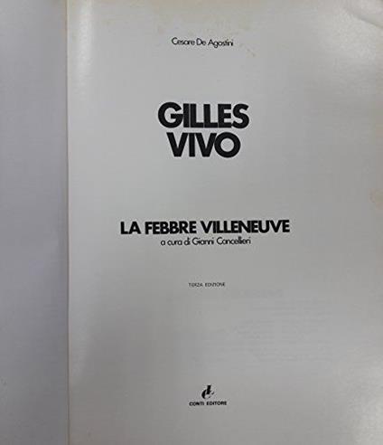 gilles vivo - copertina