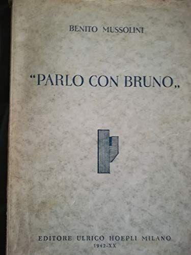 Parlo con Bruno - copertina