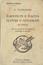 Raccolte e raccoglitori d'autografi in Italia