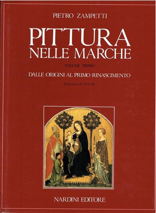 Pittura nelle Marche - 4 volumi - Pietro Zampetti - copertina