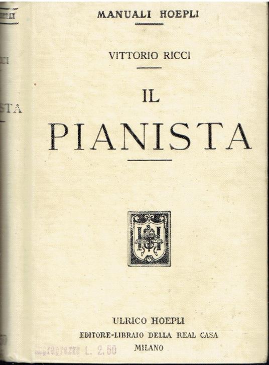 Il pianista - Vittorio Ricci - copertina