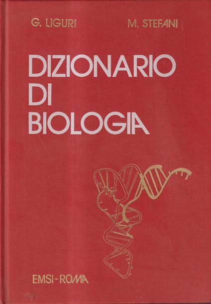 Dizionario di biologia - copertina