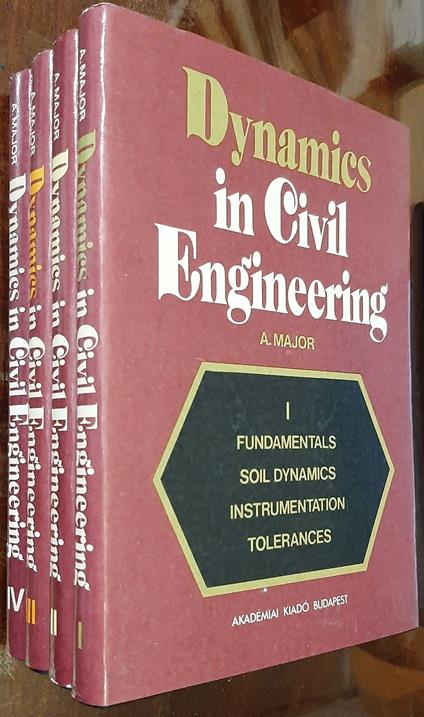 Dynamics in Civil Engineering. 4 volumes - copertina
