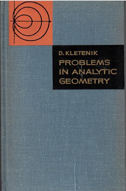 Problems in analytic geometry - copertina