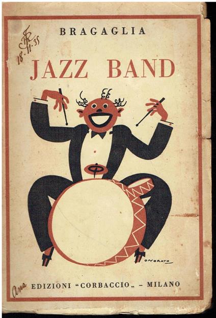 Jazz band - A. Giulio Bragaglia - copertina