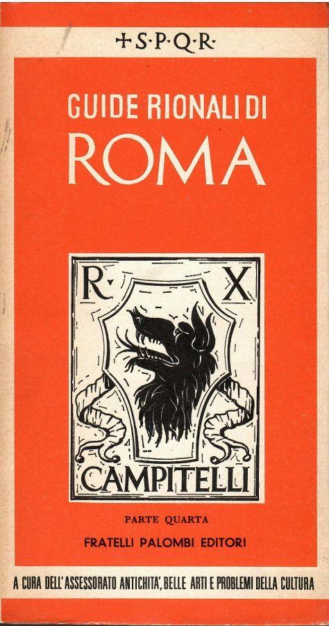 Guide Rionali di Roma Campitelli - Carlo Pietrangeli - copertina