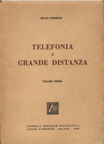 Telefonia a grande distanza - copertina