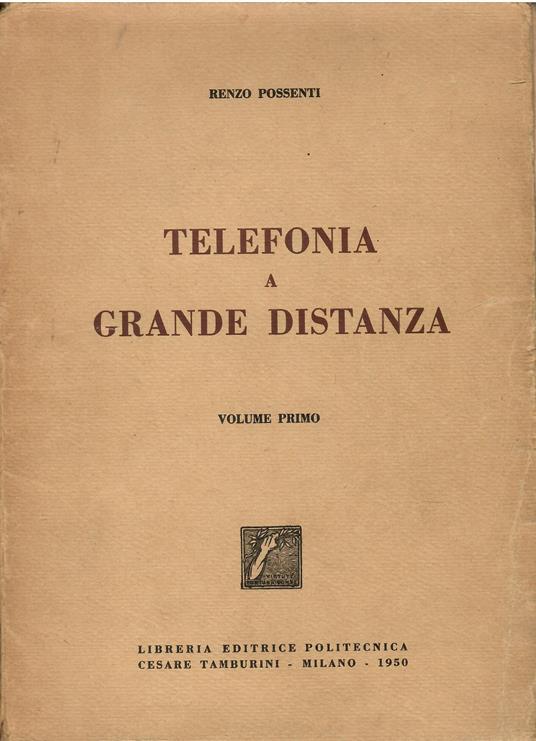 Telefonia a grande distanza - copertina