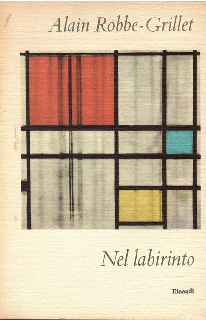 Nel labirinto - Alain Robbe-Grillet - copertina