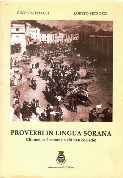 Proverbi in lingua sorana - copertina