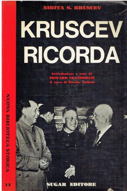 Kruscev ricorda - Nikita S. Krusciov - copertina