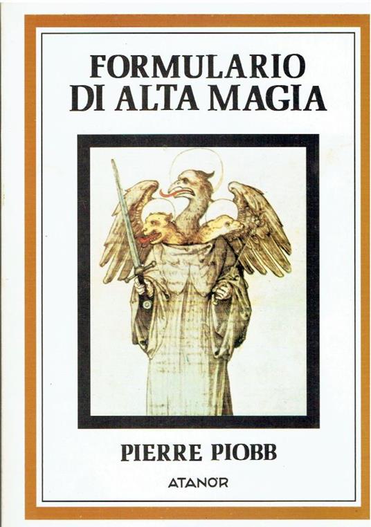 Formulario di alta magia - Pierre Piobb - copertina