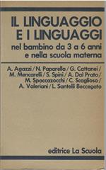 Il linguaggio e i linguaggi nel bambino da 3 a 6 anni e nella scuola materna