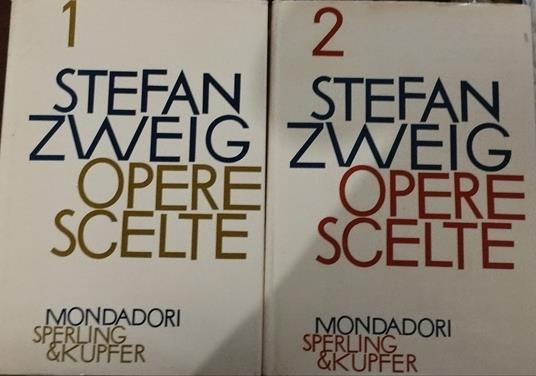 Opere scelte - Stefan Zweig - copertina