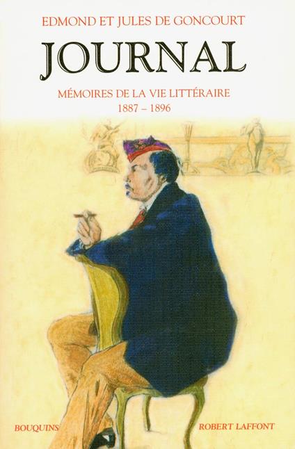 Journal: Mémoires de la vie littéraire Tome 3, 1887-1896 - Edmond de Goncourt - copertina