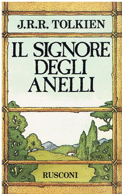 Il signore degli anelli - John R. R. Tolkien - copertina