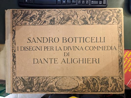 I disegni per la Divina Commedia - Sandro Botticelli - copertina