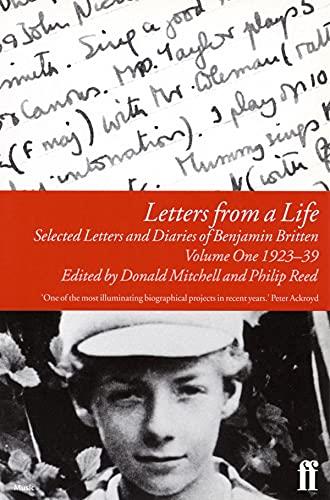 Letters from a Life Vol 1: 1923-39: Selected Letters and Diaries of Benjamin Britten - Benjamin Britten - copertina