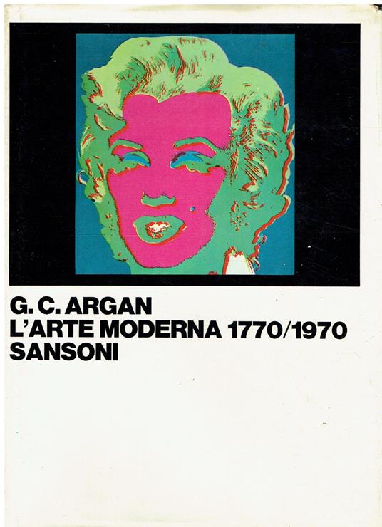 L' arte moderna 1770/1970 - copertina