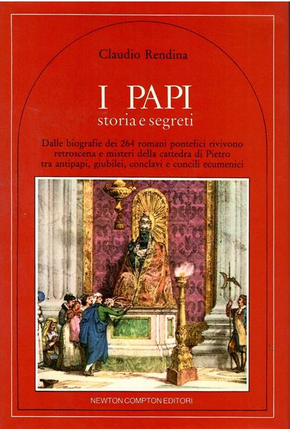 Vita segreta dei papi - Claudio Rendina - copertina