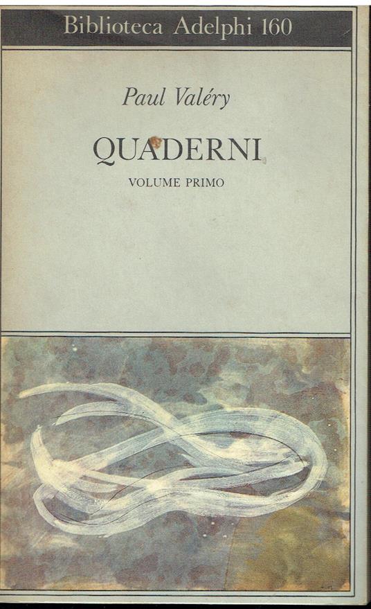 Quaderni - Paul Valéry,Paul Valéry - copertina