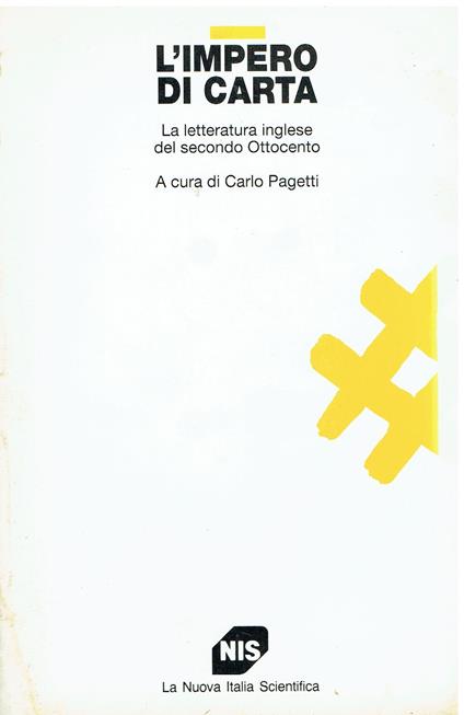 L' impero di carta. La letteratura inglese del secondo Ottocento - Carlo Pagetti - copertina