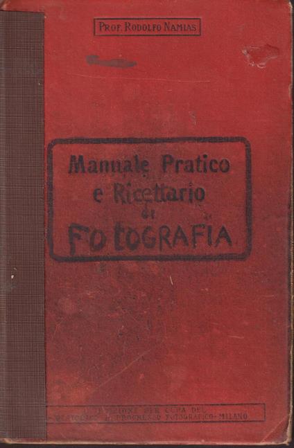 Manuale pratico e ricettario di fotografia - copertina