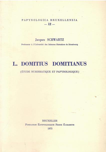 l domitius domitianus - copertina