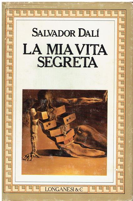 La mia vita segreta - Salvador Dalì - copertina