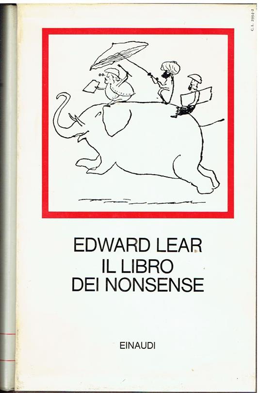 Il libro dei nonsense - Edward Lear - copertina