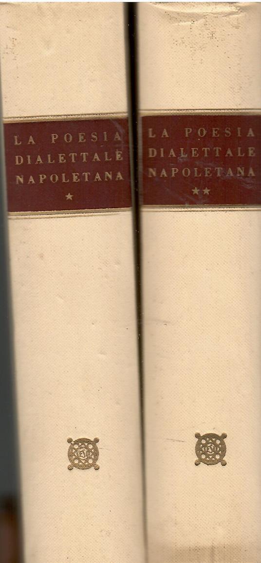 La poesia dialettale napoletana - Enrico Malato - copertina