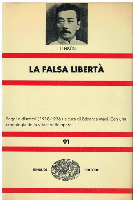 La falsa libertà - Hsun Lu - copertina