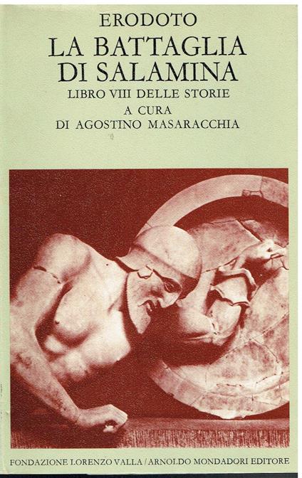 La battaglia di Salamina. Libro VIII delle storie - Erodoto - copertina