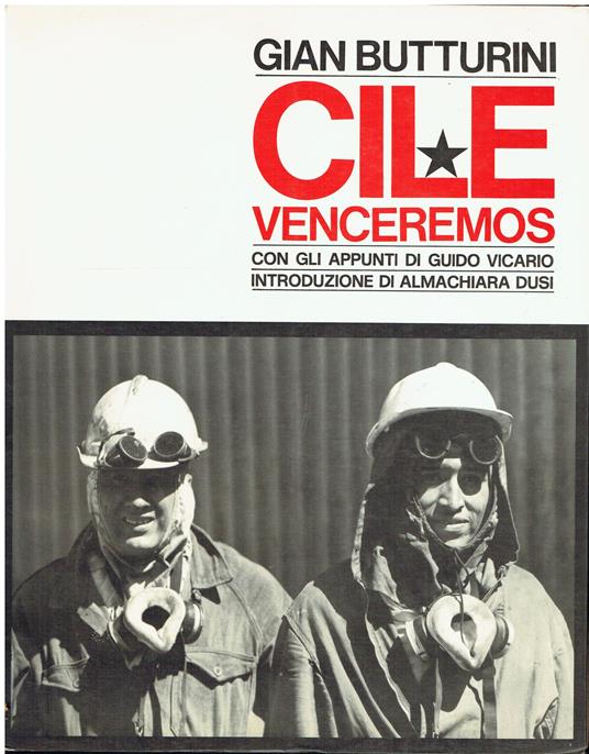 Cile, venceremos - Gian Butturini - copertina