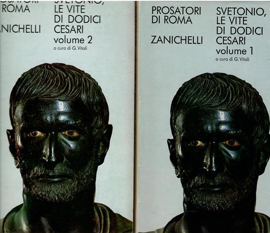 Le vite dei dodici Cesari - C. Tranquillo Svetonio - copertina