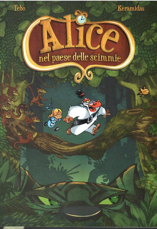 Alice nel paese delle scimmie - copertina